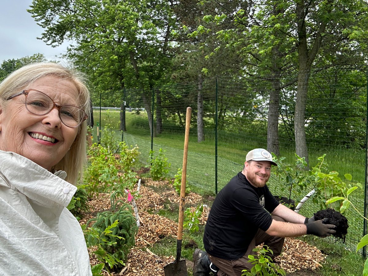 Community tree planting