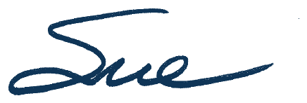 Sue Sherban's signature